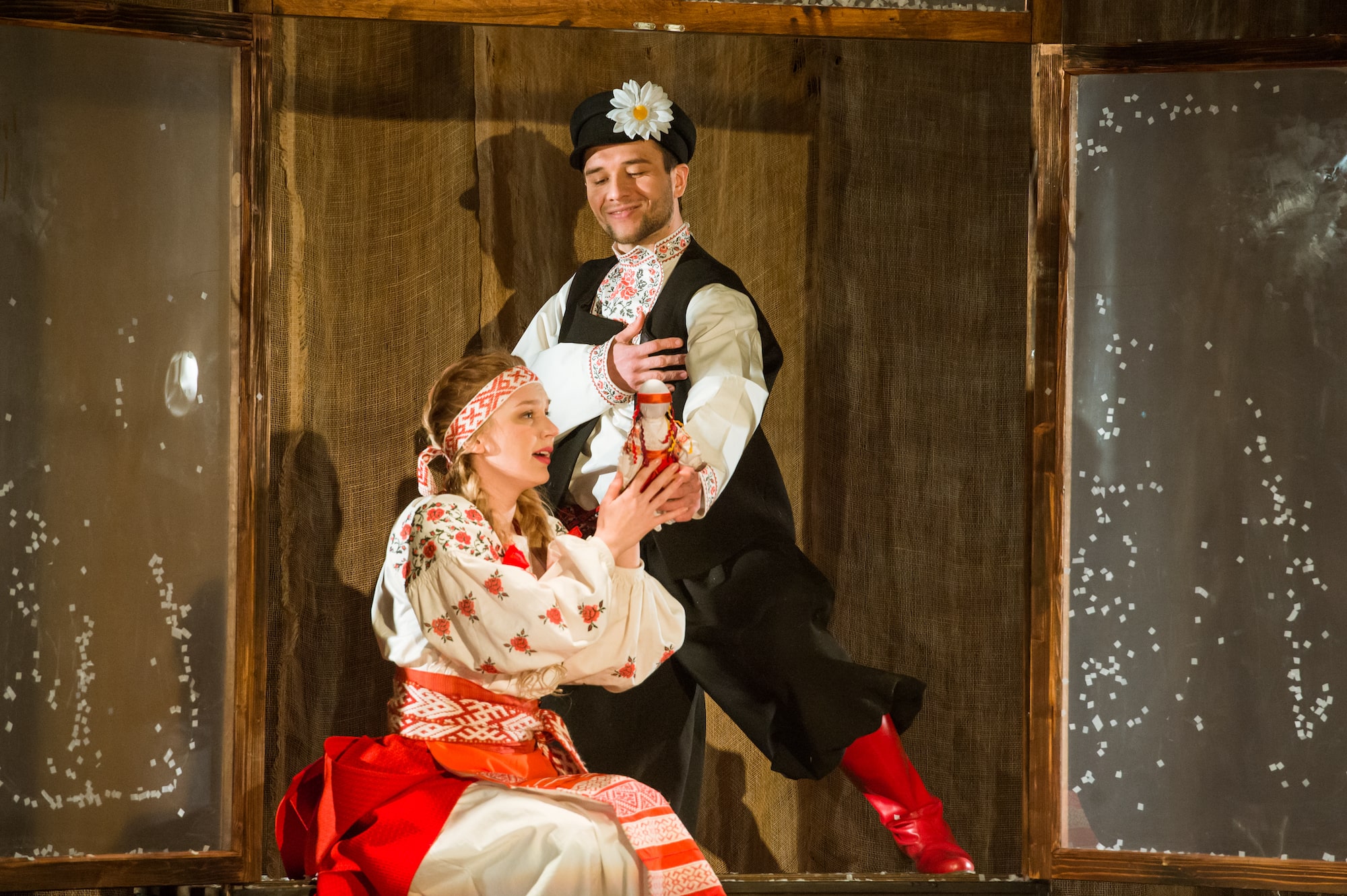 Жили были пес и волк