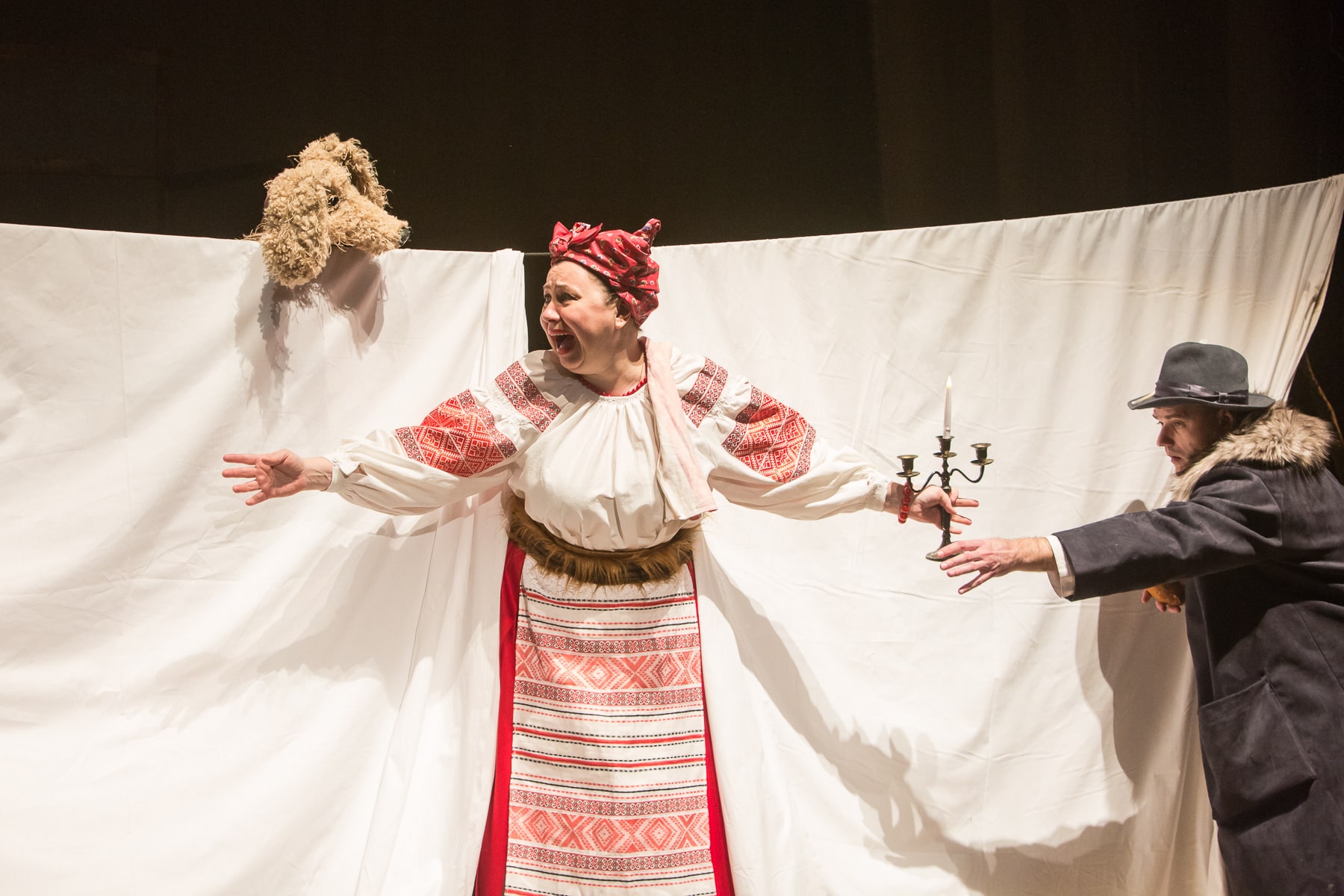 Жили были пес и волк