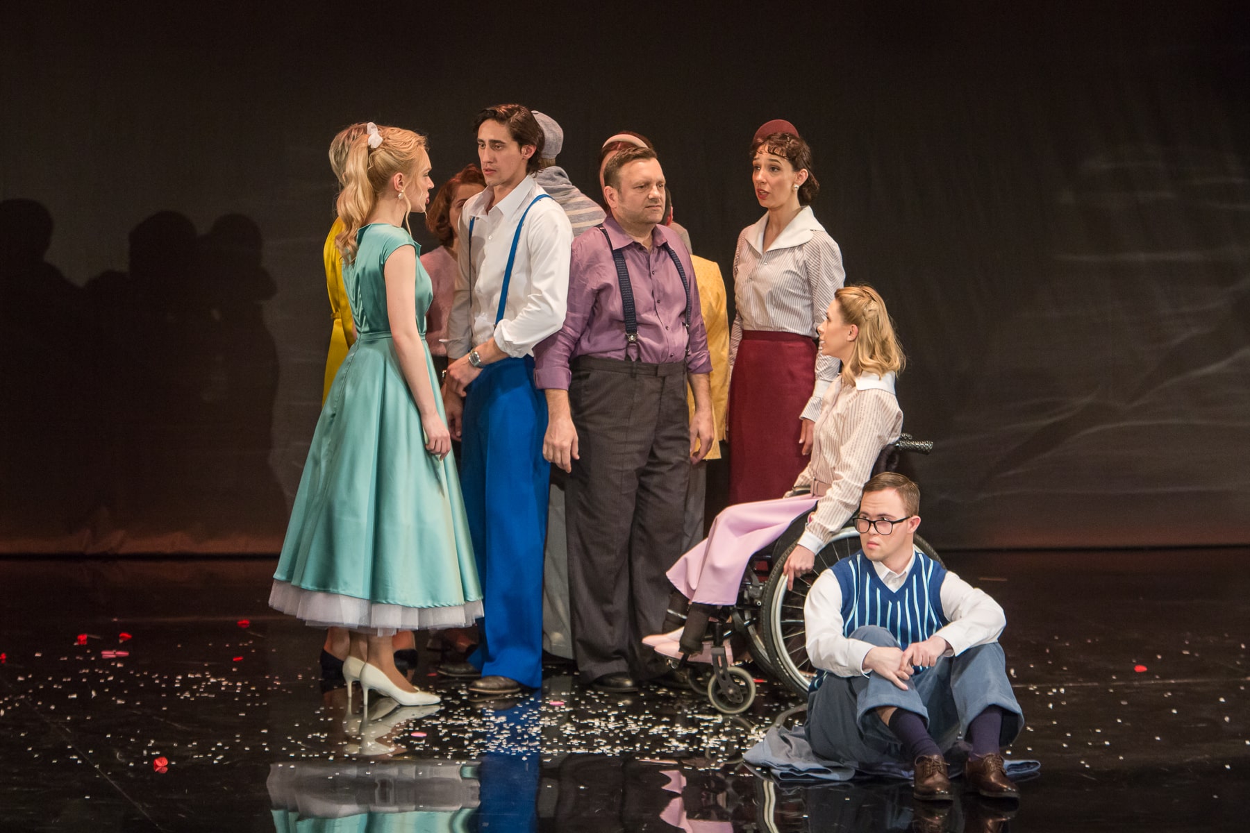 Голубое и зеленое