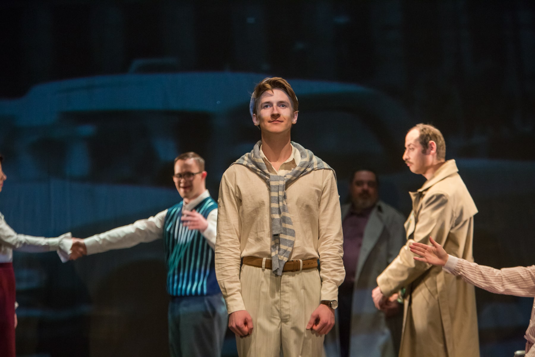 Голубое и зеленое