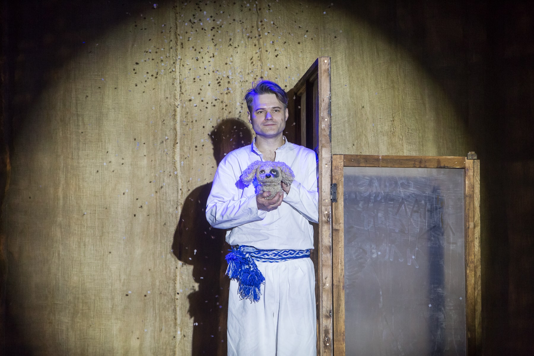 Жили были пес и волк