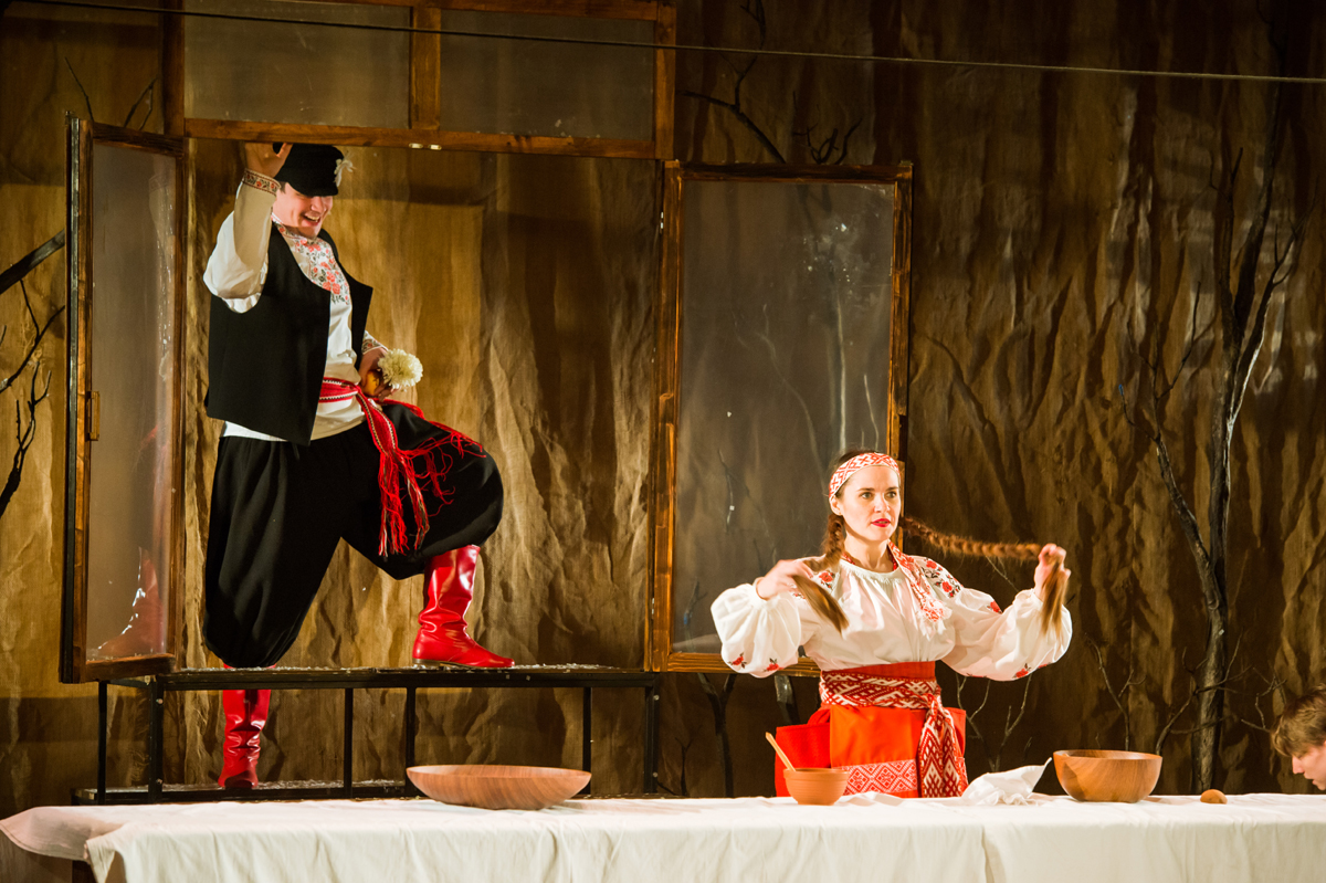 Жили были пес и волк