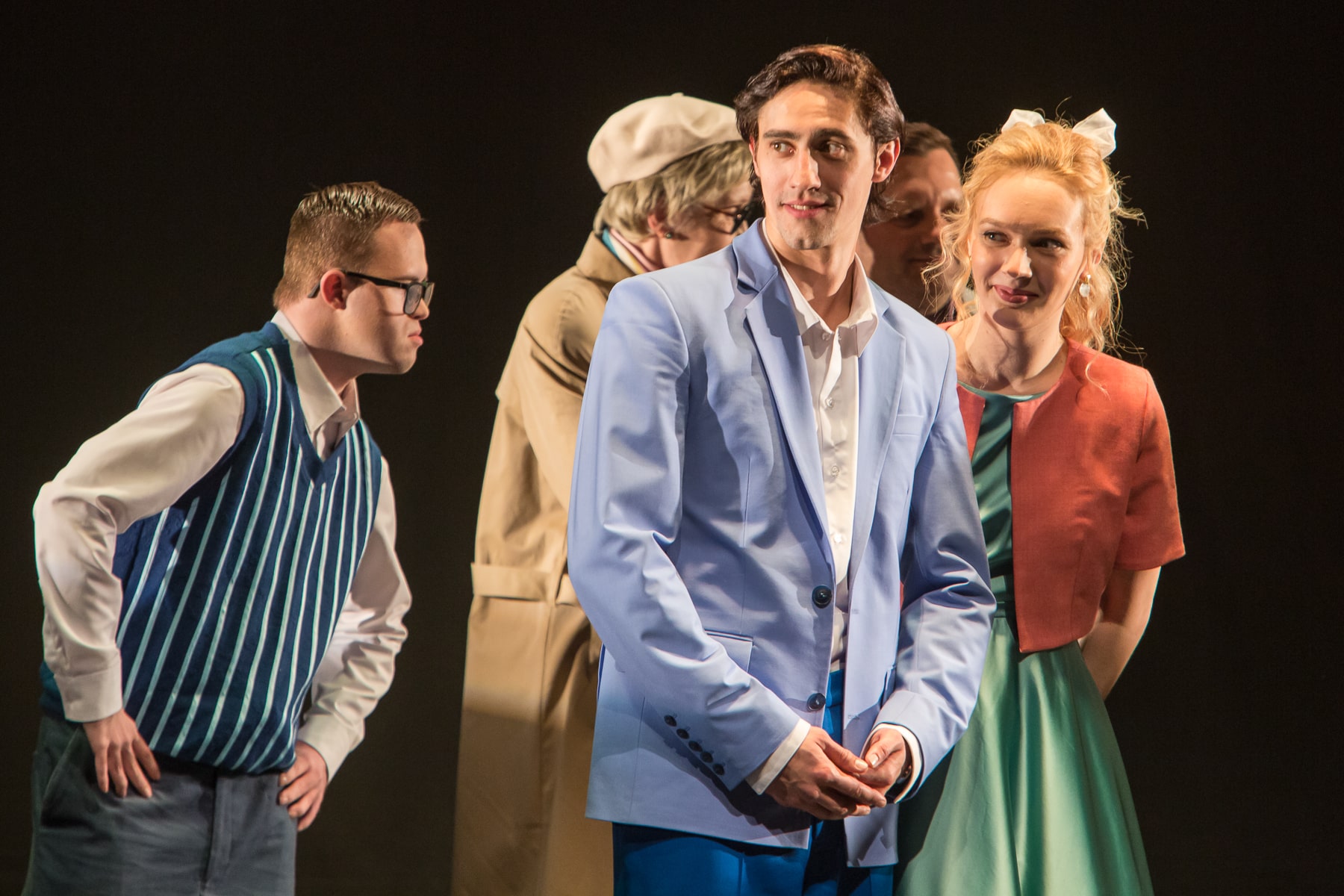 Голубое и зеленое