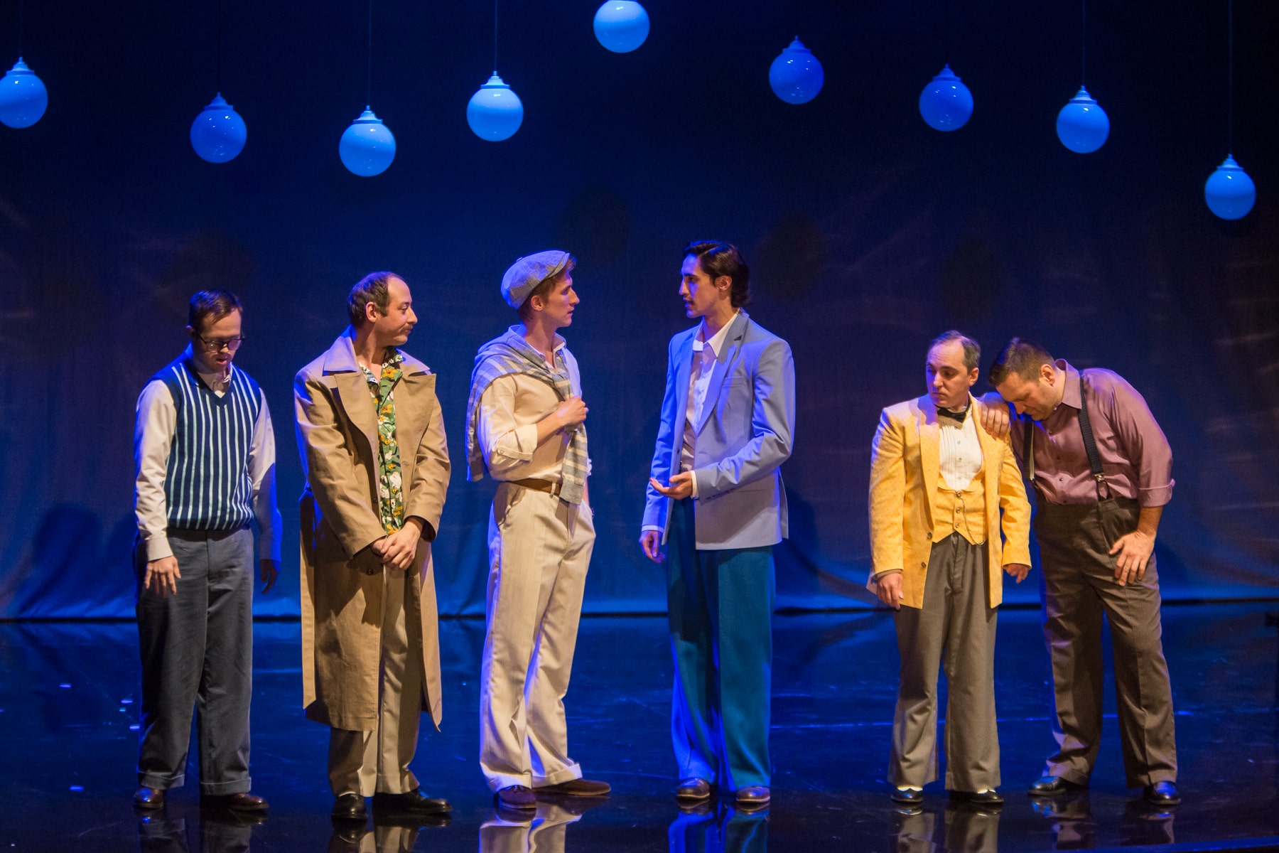 Голубое и зеленое